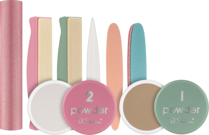 P.Shine Japanese Manicure Set – Natural Nail Care for Strong, Healthy, Shiny Nails